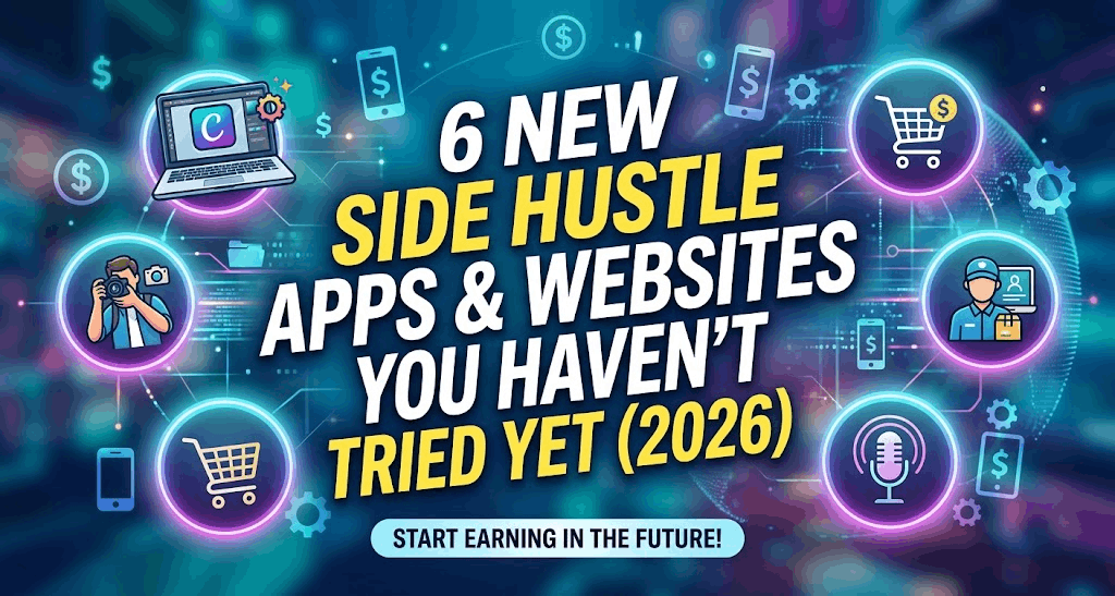 6 New Side Hustle Apps & Websites You Haven’t Tried Yet (2026)