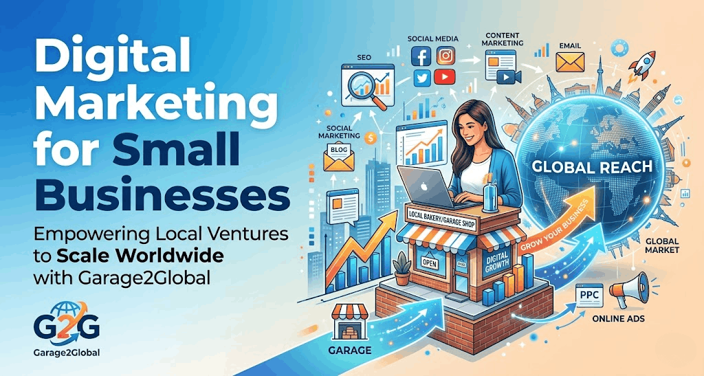 Digital Marketing for Small Businesses by Garage2Global