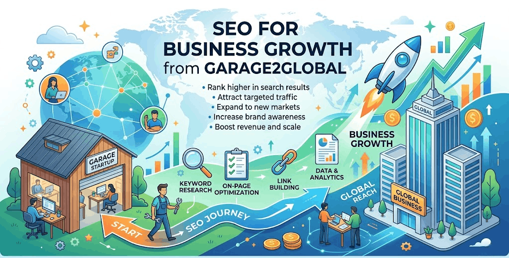 SEO for Business Growth from Garage2Global