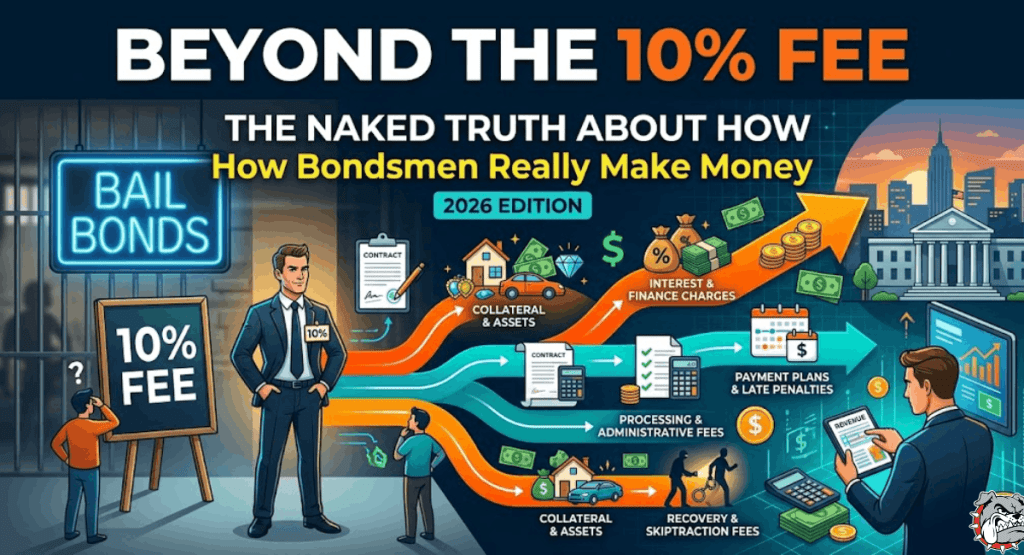Beyond the 10% Fee: The Naked Truth About How Bondsmen Really Make Money (2026 Edition)