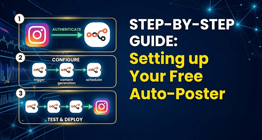 How to Automate Your Instagram Posting for Free using Buffer & n8n (No-Code Guide)