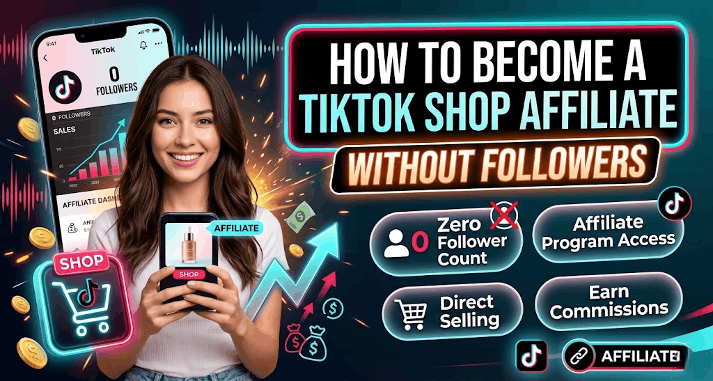 How to Become a TikTok Shop Affiliate Without Followers