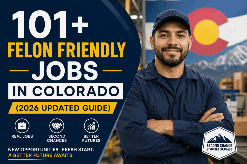 101+ Felon Friendly Jobs in Colorado (2026 Updated Guide)