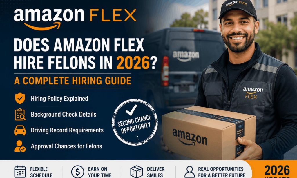 Does Amazon Flex Hire Felons in 2026 Complete Hiring Guide