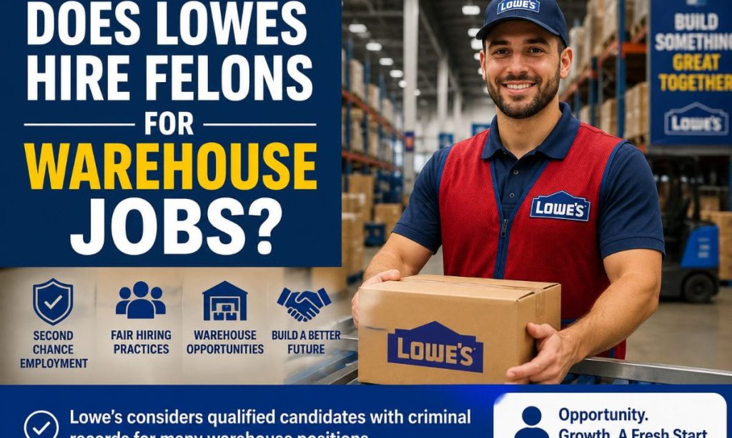 Does Lowes Hire Felons for Warehouse Jobs?