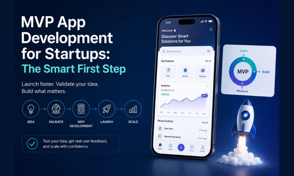 MVP App Development for Startups: The Smart First Step