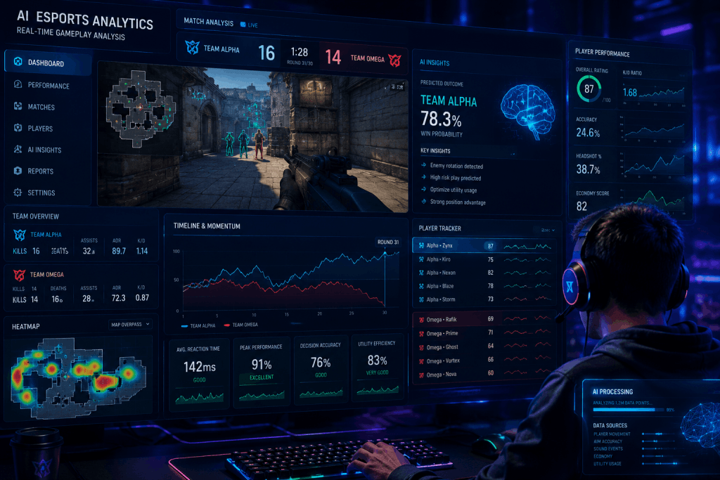 Role of Artificial Intelligence in the Esports Harmonicode Scene